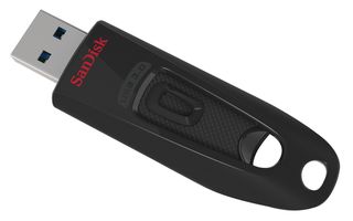SDCZ48-016G-U46 - Flash Drive, USB, 16 GB, USB 3.0, Black, Ultra Series - SANDISK