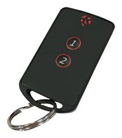 FOBLOQF-4T2 - FM Remote Transmitter, Keeloq FOBLOQF Series, 2 Channel, 433.92MHz, 150m Range - RF SOLUTIONS
