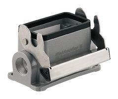 HDC 10B SLU 2M25G - Heavy Duty Connector, M25, Base, Panel Mount, Aluminium Body, End Clamp, 4 - WEIDMULLER