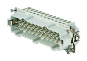 HDC HE 24 MP - Heavy Duty Connector, RockStar HE, Insert, 24+PE Contacts, 8, Plug, Push Lock Pin - WEIDMULLER