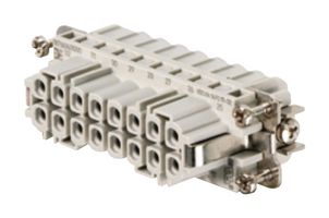 HDC HA 16 FC 17 - 32 - Heavy Duty Connector, RockStar HA, Insert, 32+PE Contacts, 7, Receptacle - WEIDMULLER