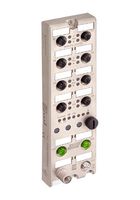 0980 ESL 302-121 - Sensor Distribution Box, M12 Connector - 5 Pole, M12 Connector - 5 Pole, 8 Ports, LioN-P Series - LUMBERG AUTOMATION