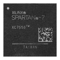 XC7S50-2CSGA324I - FPGA, Spartan-7, 8150 Blocks, 52160 Macrocells, 2700Kbit RAM, 950mV to 1.05V Core Supply, CSBGA-324 - AMD XILINX