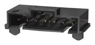 15-91-3054 - Pin Header, Wire-to-Board, 2.54 mm, 1 Rows, 5 Contacts, Surface Mount Right Angle, SL 70634 - MOLEX