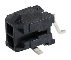 43045-0211 - Pin Header, Wire-to-Board, 2 Rows, 2 Contacts, Surface Mount Right Angle, Micro-Fit 3.0 43045 - MOLEX