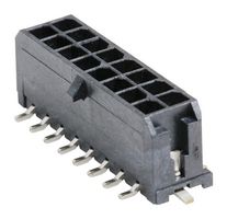 43045-1619 - Pin Header, Power, Wire-to-Board, 3 mm, 2 Rows, 16 Contacts, Surface Mount Straight - MOLEX