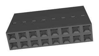 90143-0016 - Connector Housing, C-Grid III 90143, Receptacle, 16 Ways, 2.54 mm, 90119 Crimp Terminal - MOLEX
