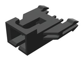 70541-0036 - Pin Header, Wire-to-Board, 2.54 mm, 1 Rows, 2 Contacts, Through Hole Straight, SL 70541 - MOLEX