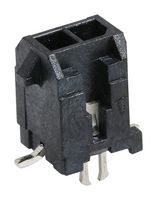 43045-0216 - Pin Header, Power, 2 Rows, 2 Contacts, Surface Mount Straight, Micro-Fit 3.0 43045 - MOLEX