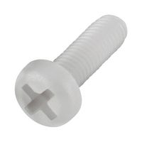 97791003211 - Screw, Pan Head Phillips, Nylon 6.6, M3, Natural, 10 mm Length, UL94 V-0, WA-SCRW Series - WURTH ELEKTRONIK