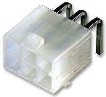 39-30-1101 - Pin Header, Power, Wire-to-Board, 4.2 mm, 2 Rows, 10 Contacts, Through Hole Right Angle - MOLEX
