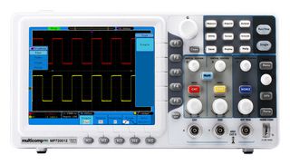 MP720012 EU-UK - Digital Oscilloscope, Economical, Eco, 2 Analogue, 1 Ext Trigger, 100 MHz, 1 GSPS, 1 Mpts, 3.5 ns - MULTICOMP PRO