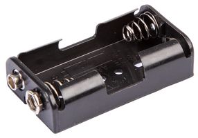 MP000313 - Battery Holder, Flat, Snap, 2 x AA - MULTICOMP PRO