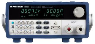 BK8502B - DC Electronic Load, 8500B, 300 W, Programmable, 0 V, 500 V, 15 A - B&K PRECISION