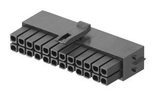 206461-1800 - Connector Housing, Micro-Fit+ 206461, Receptacle, 18 Ways, 3 mm, 206460, 206462 Crimp Terminals - MOLEX