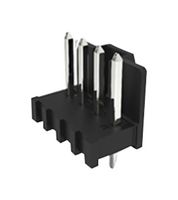 207478-1002 - Pin Header, Power, 3.96 mm, 1 Rows, 2 Contacts, Through Hole Straight, L1NK 396 207478 - MOLEX