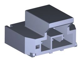 105430-1103 - Pin Header, Power, 2.5 mm, 1 Rows, 3 Contacts, Surface Mount Right Angle, Nano-Fit 105430 - MOLEX