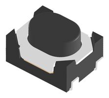 MP000723 - Tactile Switch, Top Actuated, Surface Mount, Oval Button, 260 gf, 50mA at 16VDC - MULTICOMP PRO