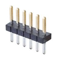 M50-3530642 - Pin Header, Board-to-Board, 1.27 mm, 1 Rows, 6 Contacts, Through Hole, Archer M50-353 - HARWIN