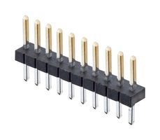 M50-3531042 - Pin Header, Board-to-Board, 1.27 mm, 1 Rows, 10 Contacts, Through Hole, Archer M50-353 - HARWIN