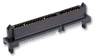 87713-1001 - PCB Receptacle, Board-to-Board, 1.27 mm, 1 Rows, 22 Contacts, Surface Mount, 87713 - MOLEX