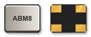 ABM8-24.000MHZ-D4Y-T - Crystal, 24 MHz, SMD, 3.2mm x 2.5mm, 30 ppm, 18 pF, 30 ppm, ABM8 - ABRACON
