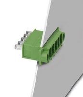 DFK-PC 4/ 3-G-7,62-FS4,8 - Terminal Block, Header, 7.62 mm, 3 Ways, 15 A, 400 V, Quick Connect Vertical - PHOENIX CONTACT