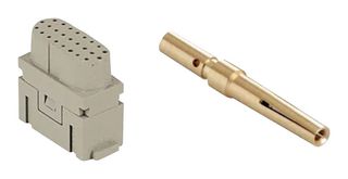 CX25IFCIFD0.2 - Heavy Duty Connector, MIXO, Insert, 25 Contacts, Receptacle, Crimp Socket - ILME