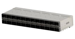 2-2349201-2 - I/O Connector, 20 Contacts, Receptacle, zSFP+, Press Fit, PCB Mount - TE CONNECTIVITY