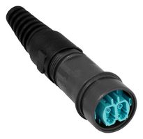 PXF6051C - Fiber Optic Connector, Duplex, LC, Singlemode, 9µm / 125µm, Nylon (Polyamide) Body, Buccaneer 6000 - BULGIN LIMITED
