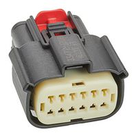 160074-6003 - Automotive Connector Housing, Key C, MX150 160074, Receptacle, 12 Ways - MOLEX