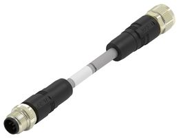 TAA755A1611-002 - Sensor Cable, 5P, DeviceNet, 1 m, 3.28 ft - TE CONNECTIVITY