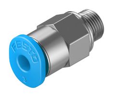 QSM-M5-2 - Pneumatic Fitting, Push-In Fitting, M5, 14 bar, 2 mm, PBT (Polybutylene Terephthalate), QSM - FESTO