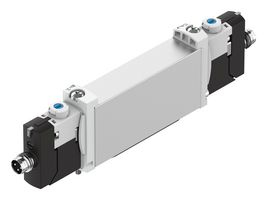 VUVG-B14-T32C-MZT-F-1R8L - AIR SOLENOID VALVE, FLANGE, 10BAR, 24VDC - FESTO