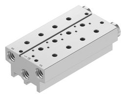 VABM-B10-20S-G14-4 - Manifold Block, 4 Outlet, G1/4, VABM Series, VUVS Solenoid Valves/VTUS Valve Manifold Assemblies - FESTO