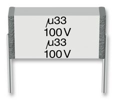 B32562H1106K000 - General Purpose Film Capacitor, Metallized PET Stacked, Radial Box - 2 Pin, 10 µF, ± 10%, 63 V - EPCOS