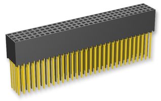 PTHF-130-02-G-Q-368 - PCB Receptacle, Board-to-Board, 2 mm, 4 Rows, 120 Contacts, Through Hole Mount, PTHF - SAMTEC