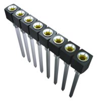 SS-103-TT-1B . - PCB Receptacle, Board-to-Board, 2.54 mm, 1 Rows, 3 Contacts, Through Hole Mount, SS - SAMTEC