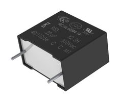 R533I347050P1M - Safety Capacitor, Metallized PP, Radial Box - 2 Pin, 0.47 µF, ± 20%, X2, Through Hole - KEMET