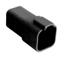 PX0101P06BK - Automotive Connector, PX0 Series, Straight Receptacle, 6 Contacts - BULGIN LIMITED