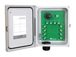 VLL12BF-C-S - Plastic Enclosure, Junction Box, Fibreglass, 254 mm, 203.2 mm, 101.6 mm, IP66 - AMPHENOL WILCOXON