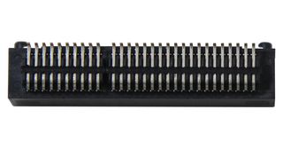 MEC1-130-02-L-D-RA1-SL - Card Edge Connector, Dual Side, 1.57 mm, 60 Contacts, Surface Mount, Right Angle, Solder - SAMTEC