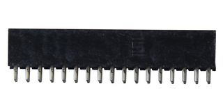 SQT-117-01-F-D - PCB Receptacle, Board-to-Board, Wire-to-Board, 2 mm, 2 Rows, 34 Contacts, Through Hole Mount - SAMTEC