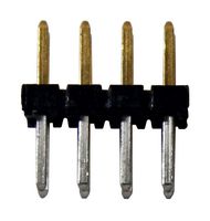 TMM-104-01-L-D - Pin Header, Board-to-Board, 2 mm, 2 Rows, 8 Contacts, Through Hole, TMM - SAMTEC