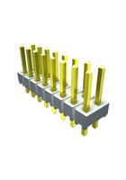 HTSW-105-07-SM-D - Pin Header, Board-to-Board, 2.54 mm, 2 Rows, 10 Contacts, Through Hole, HTSW - SAMTEC