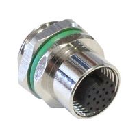 PXMBNI12RPF17AFLPG9001 - Sensor Cable, M12 Receptacle, Free End, 17 Positions, 100 mm, 3.9 ", PXM - BULGIN LIMITED