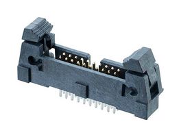 M50-3551042 - Pin Header, Ejector, Wire-to-Board, 1.27 mm, 2 Rows, 20 Contacts, Through Hole - HARWIN