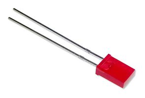 MP007947 - LED, Super Red, Through Hole, 2mm x 5mm, 20 mA, 1.9 V, 637 nm - MULTICOMP PRO