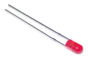 MP008020 - LED, Super Red, Through Hole, T-1 (3mm), 20 mA, 1.9 V, 640 nm - MULTICOMP PRO