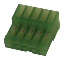 3-640443-5 - IDC Connector, IDC Receptacle, Female, 2.54 mm, 1 Row, 5 Contacts, Cable Mount - AMP - TE CONNECTIVITY